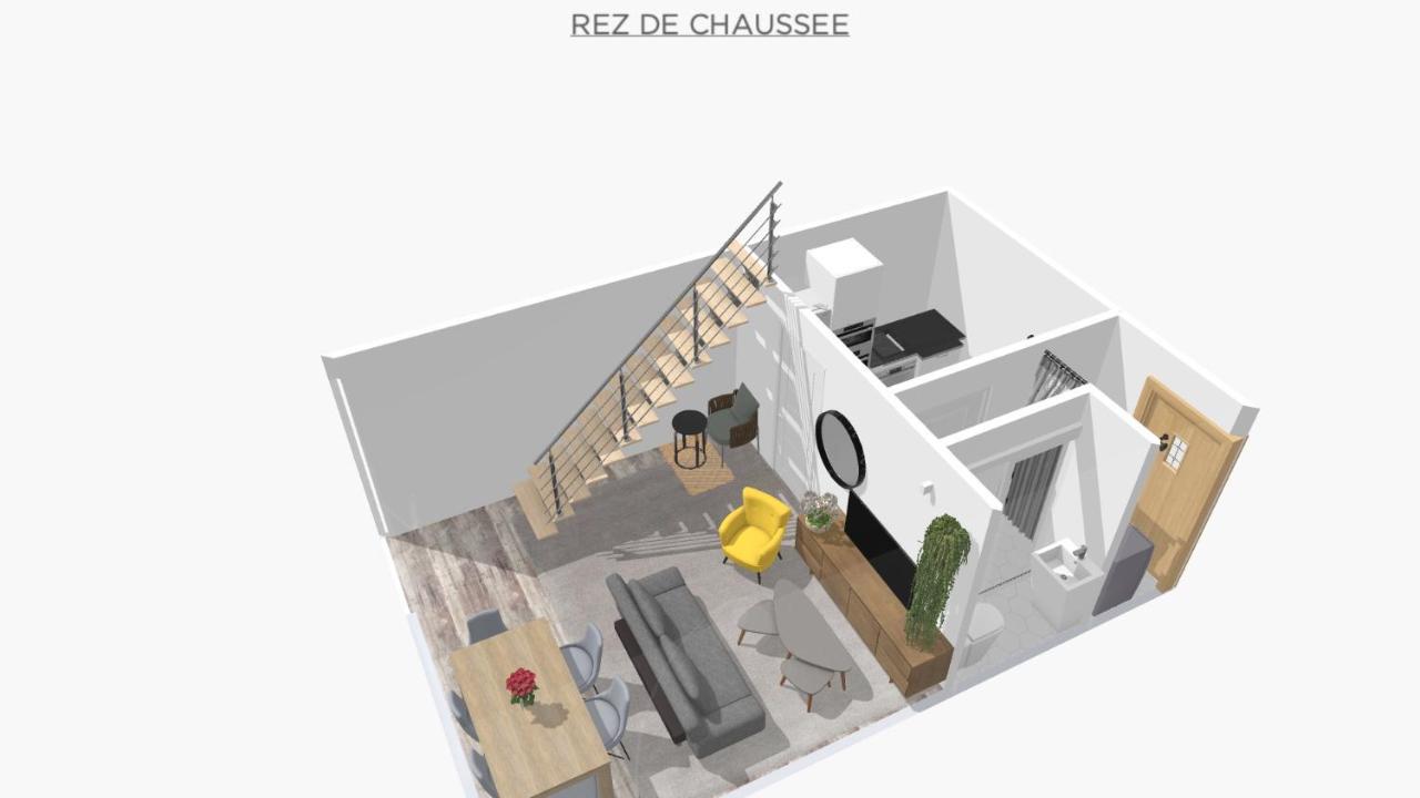 Mona Lisa : Superbe Loft Centre Ville - Parking Gratuit - Wifi Ultra Rapide-Appareil Massage-Netflix-Jeu Societe Troyes Exterior foto